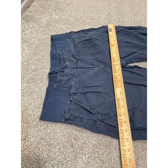 athleta womens pullon elastic pants sz 10 blue lightweight trouser - Picture 8 of 12